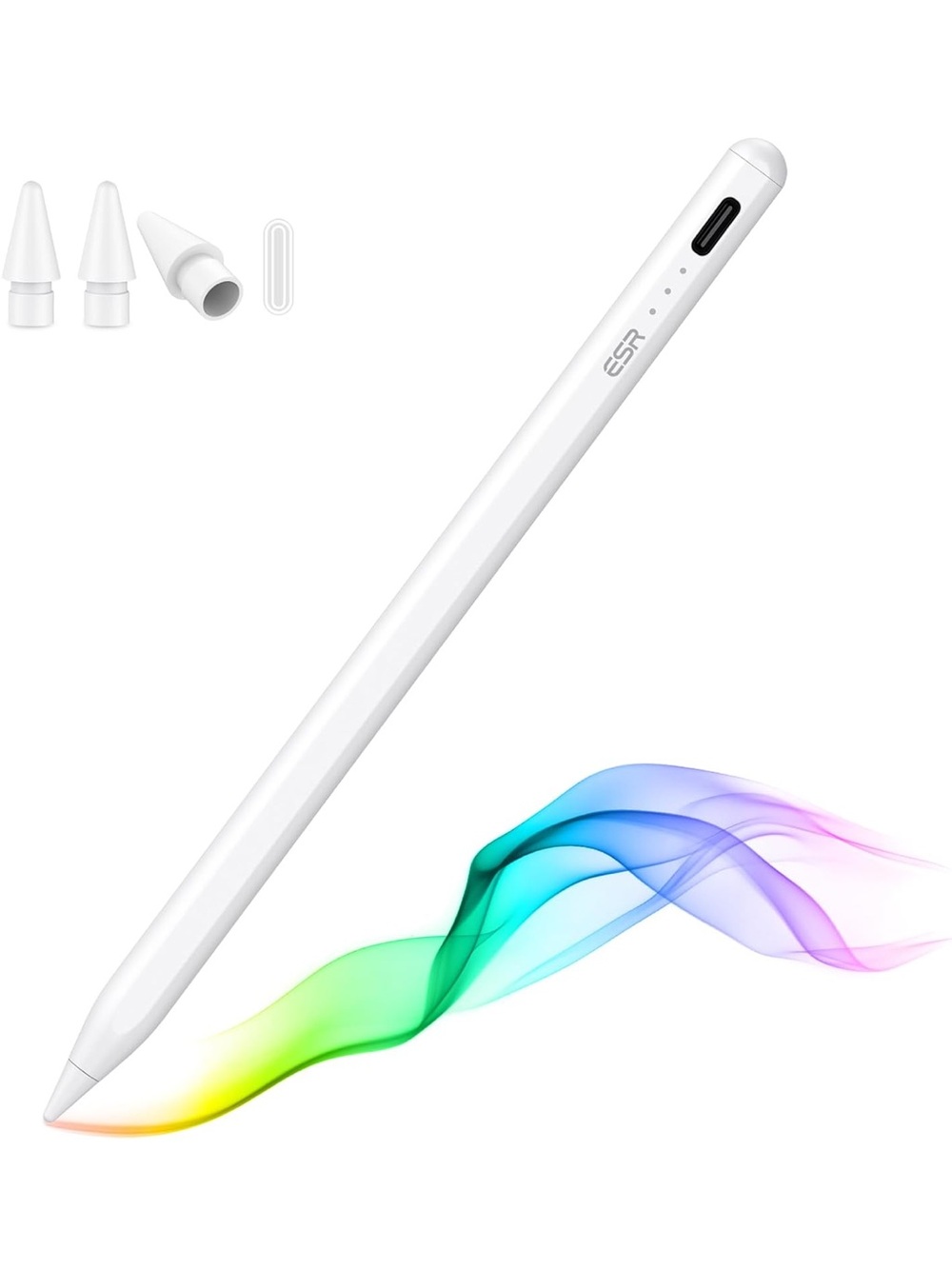 ESR White Apple Pencil-Style Stylus for iPad